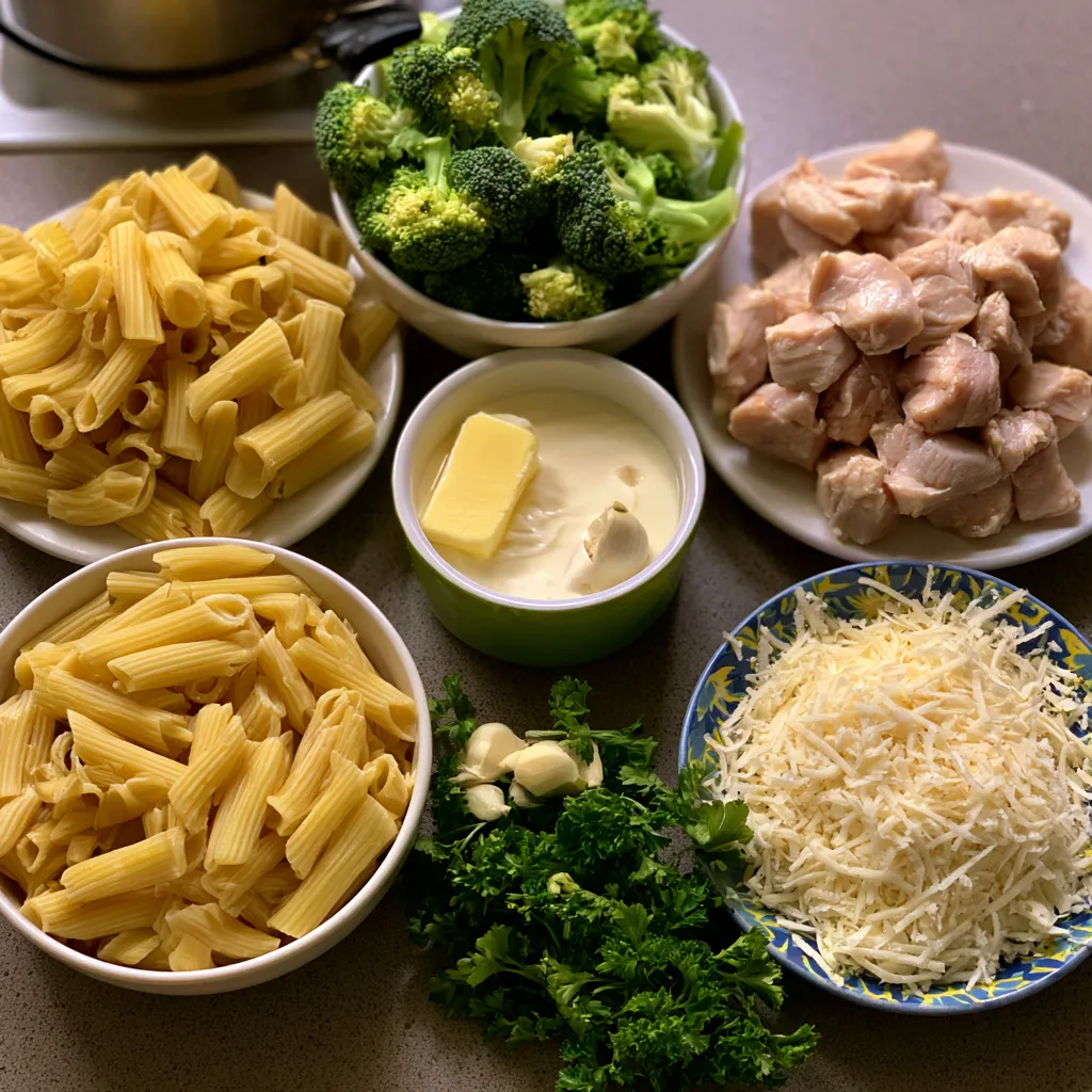 Creamy Chicken Broccoli Pasta