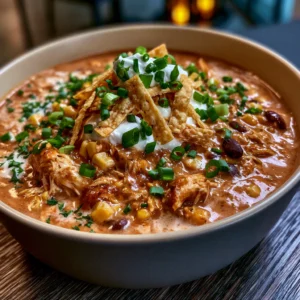 Creamy Chicken Enchilada Soup