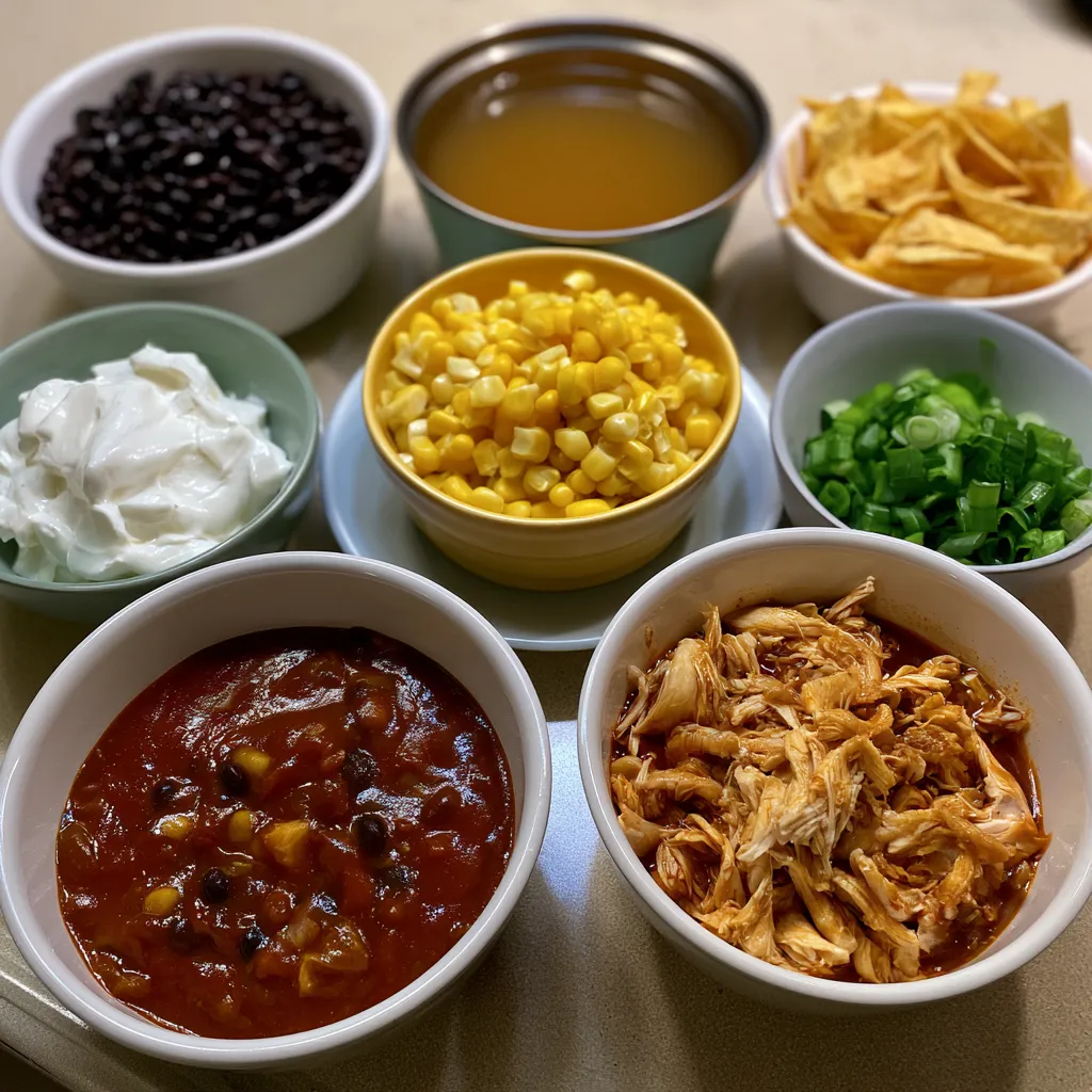 Creamy Chicken Enchilada Soup
