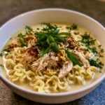 Creamy Chicken Ramen Soup
