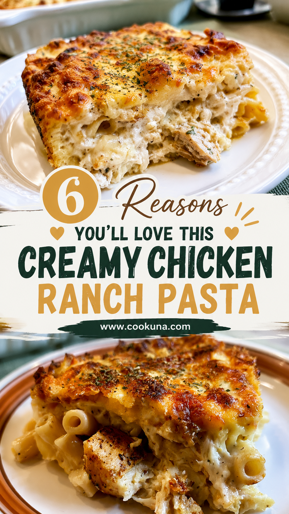 Creamy Chicken Ranch Pasta
