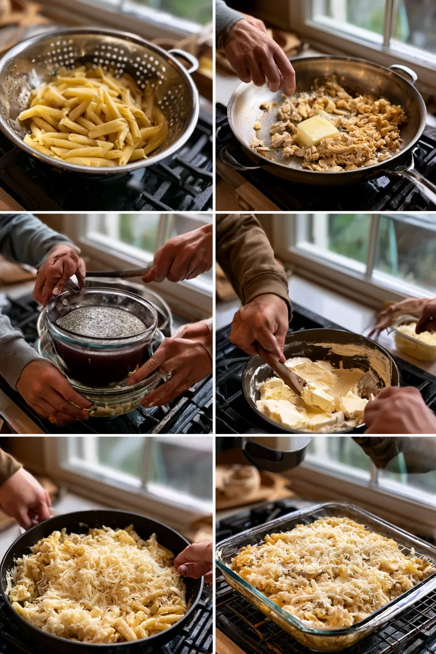 Creamy Chicken Ranch Pasta