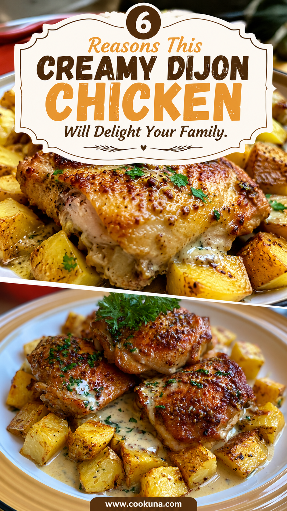 Creamy Dijon Chicken and Potatoes