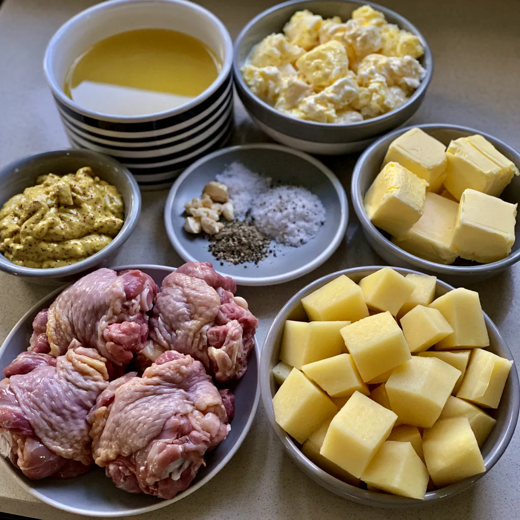 Creamy Dijon Chicken and Potatoes