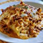 Creamy Pumpkin Smoked Beef Lasagna Rolls
