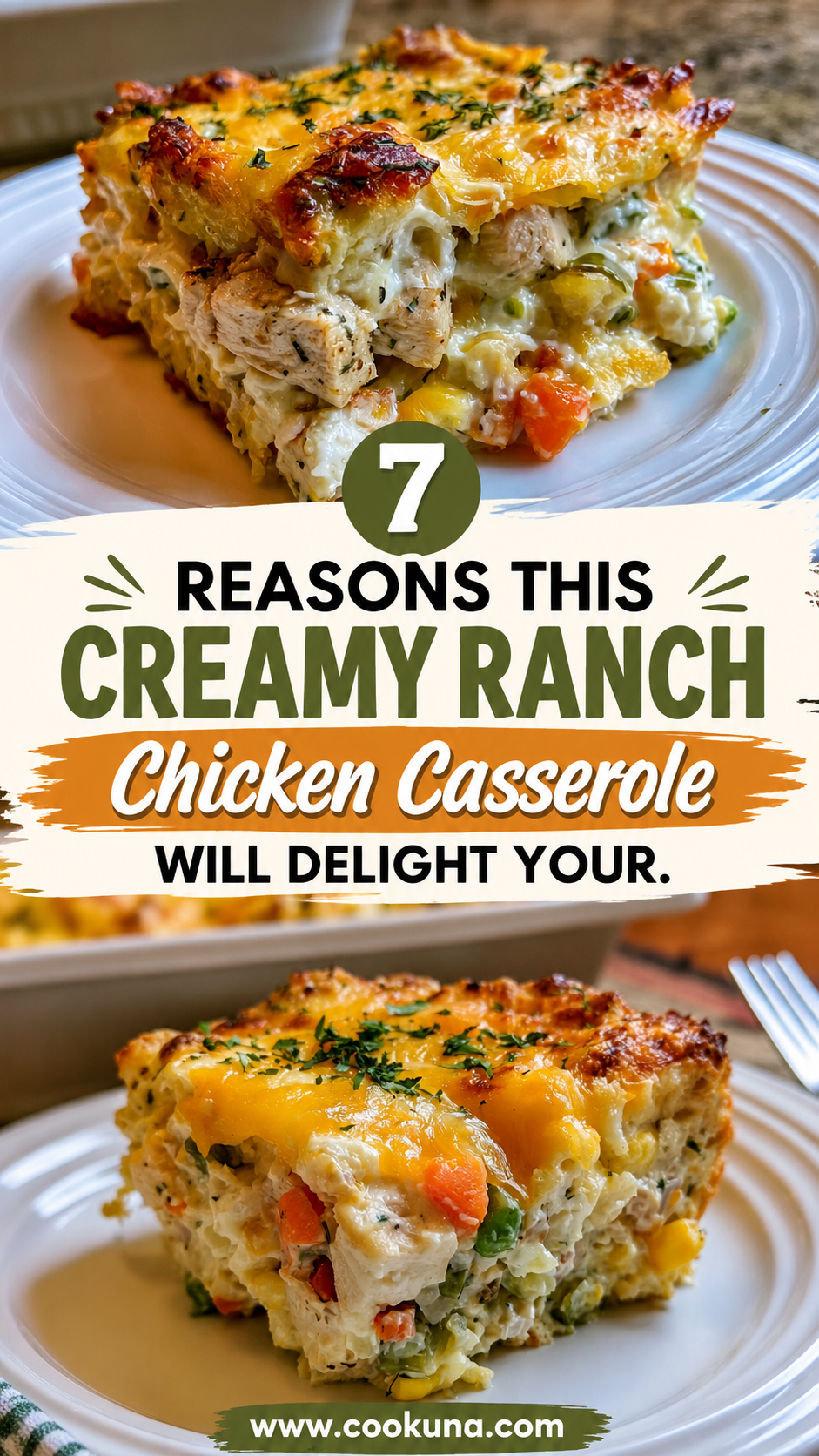 Creamy Ranch Chicken Casserole