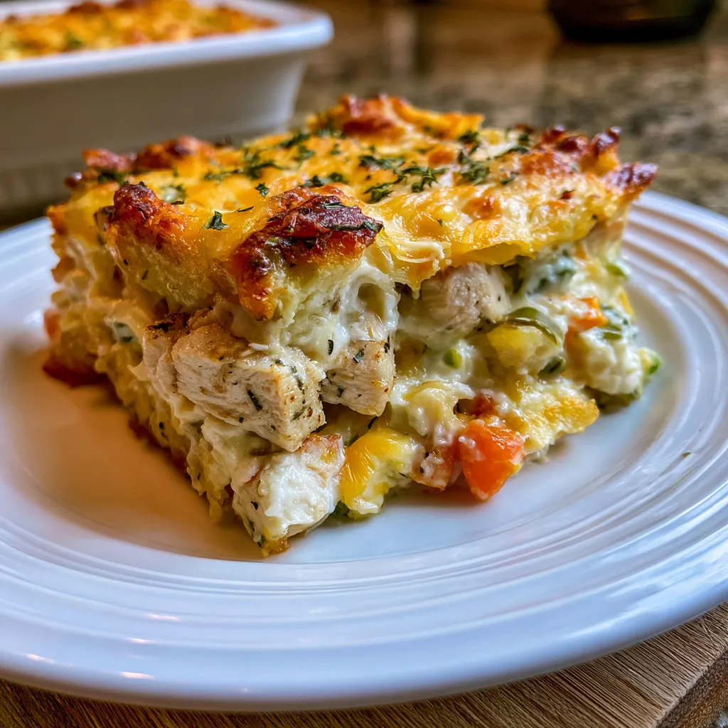 Creamy Ranch Chicken Casserole