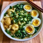 Savory Dumpling Ramen Bowl