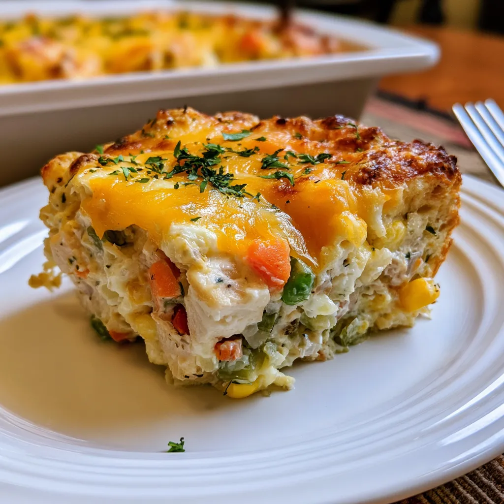 Creamy Ranch Chicken Casserole