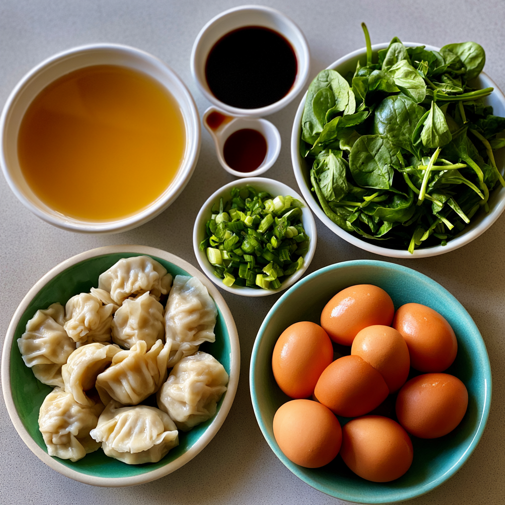 Savory Dumpling Ramen Bowl