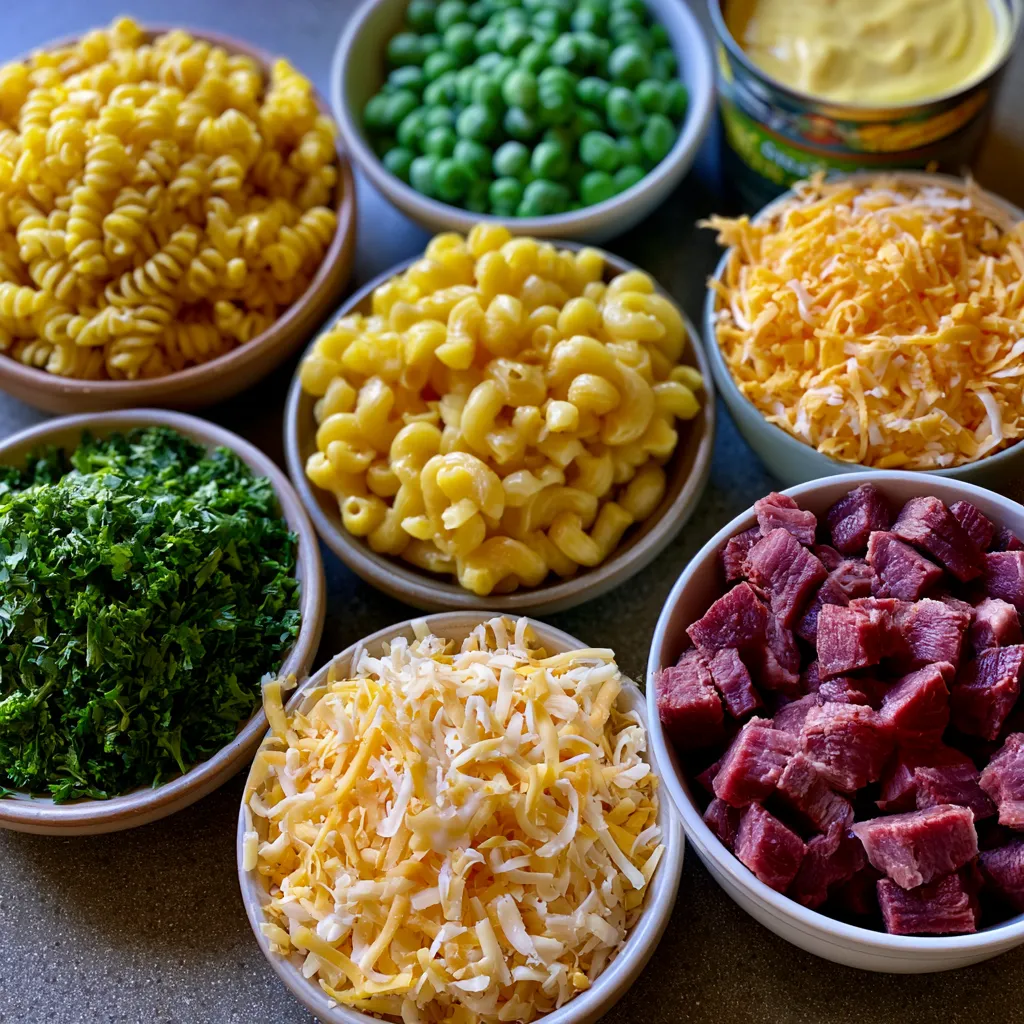 Creamy Smoked Beef Casserole