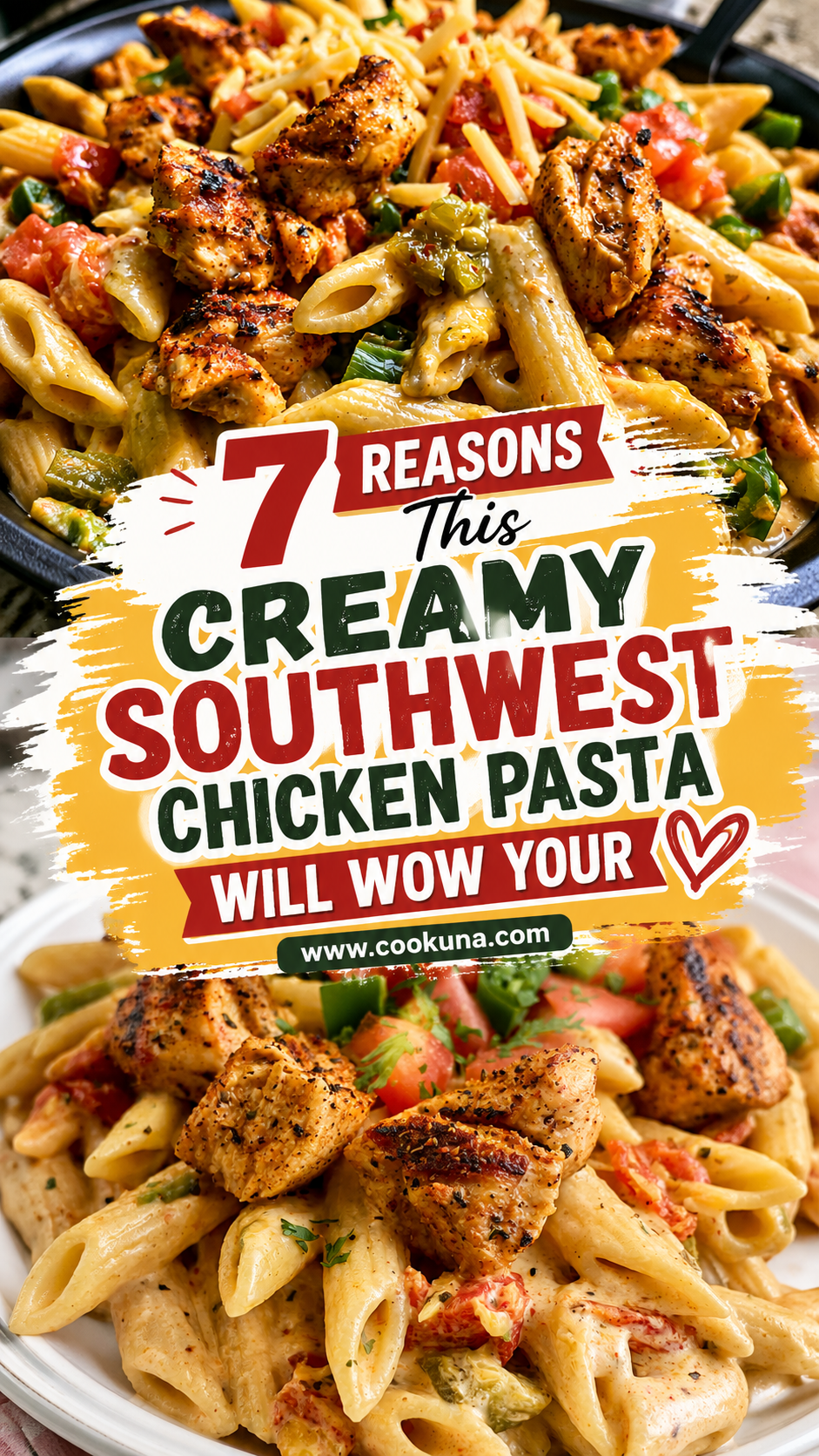 Creamy Southwest Chicken Pasta