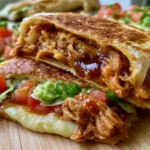 Crispy BBQ Chicken Wraps