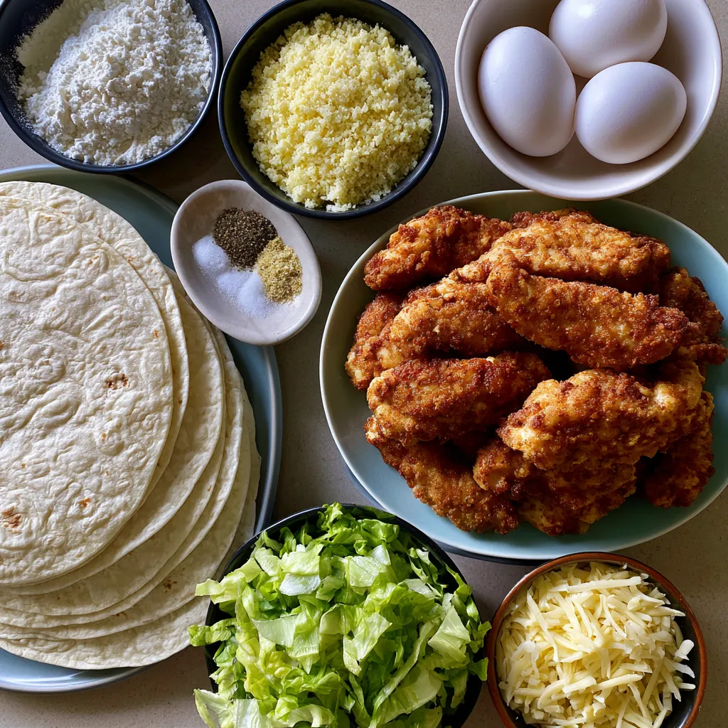 Crispy Chicken Ranch Snack Wrap