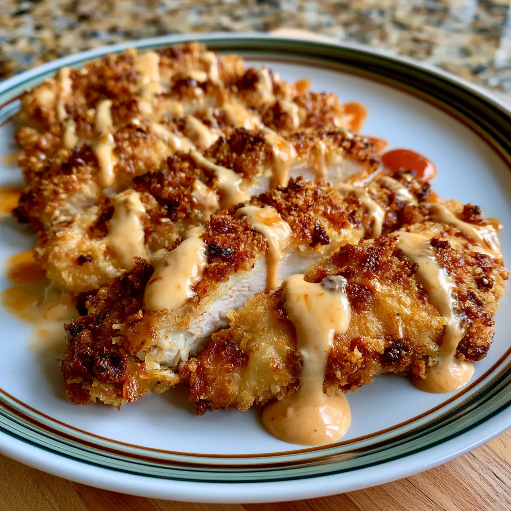 Crispy Chicken Tenders with Bang Bang Sauce