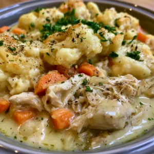 Crock Pot Chicken and Dumplings