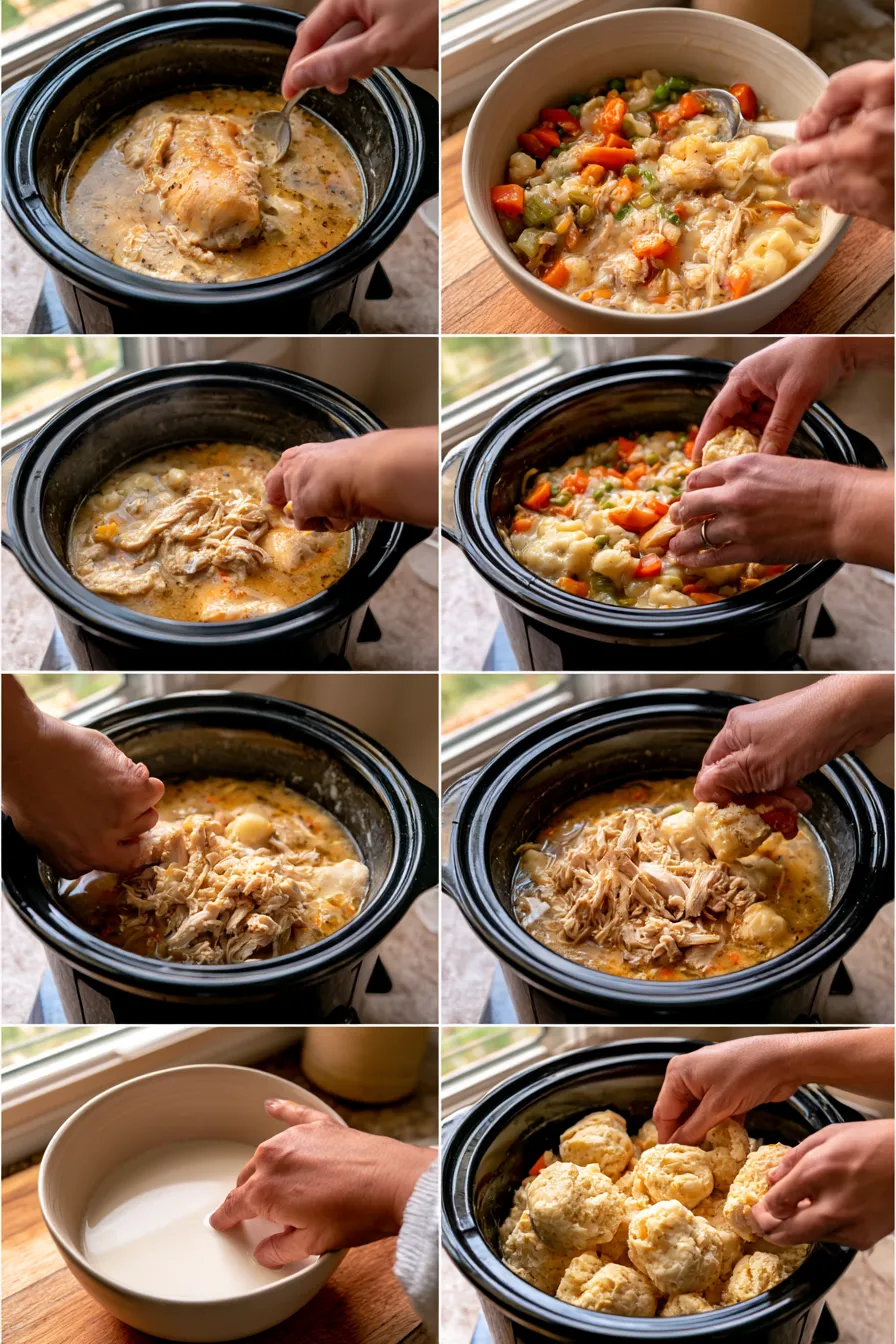 Crock-Pot Chicken and Dumplings