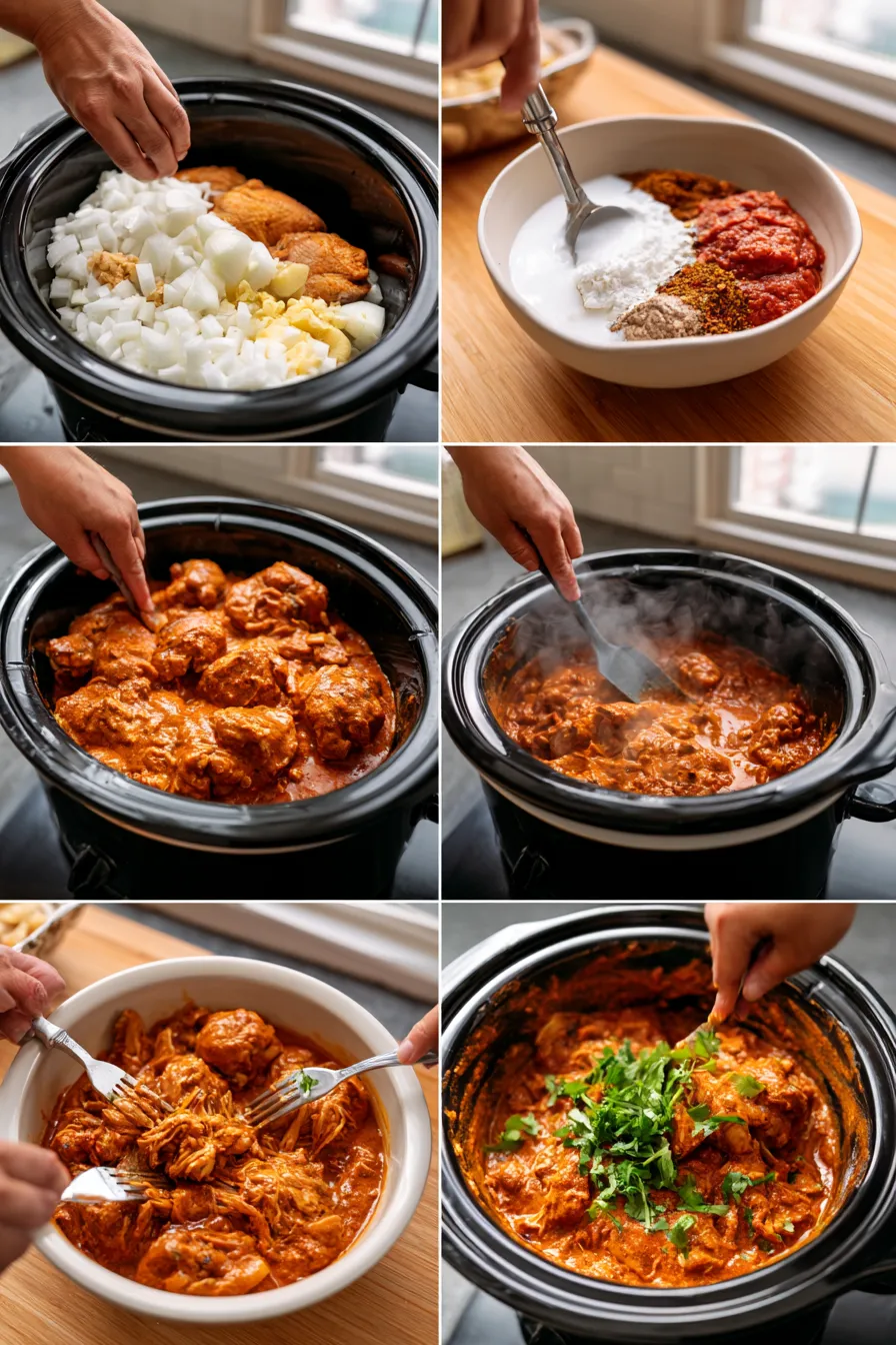 Crockpot Butter Chicken