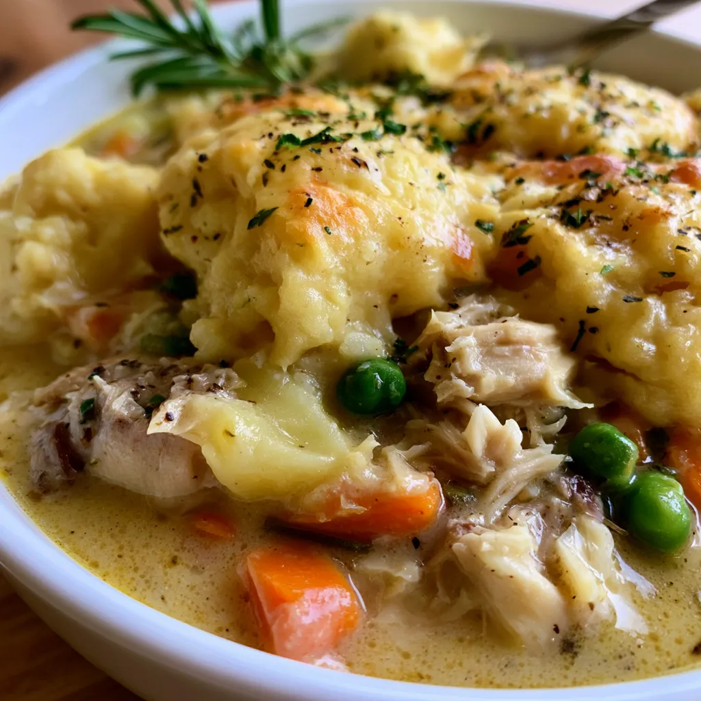 Crockpot Chicken and Dumplings
