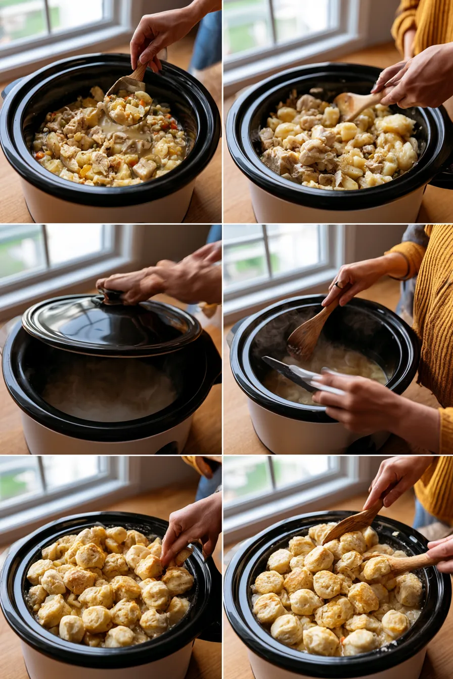 Crockpot Chicken and Dumplings