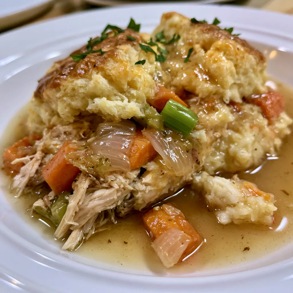 Crockpot Chicken and Dumplings Recipe