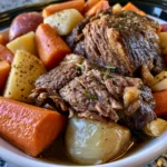 Crockpot Chuck Roast with Vegetables