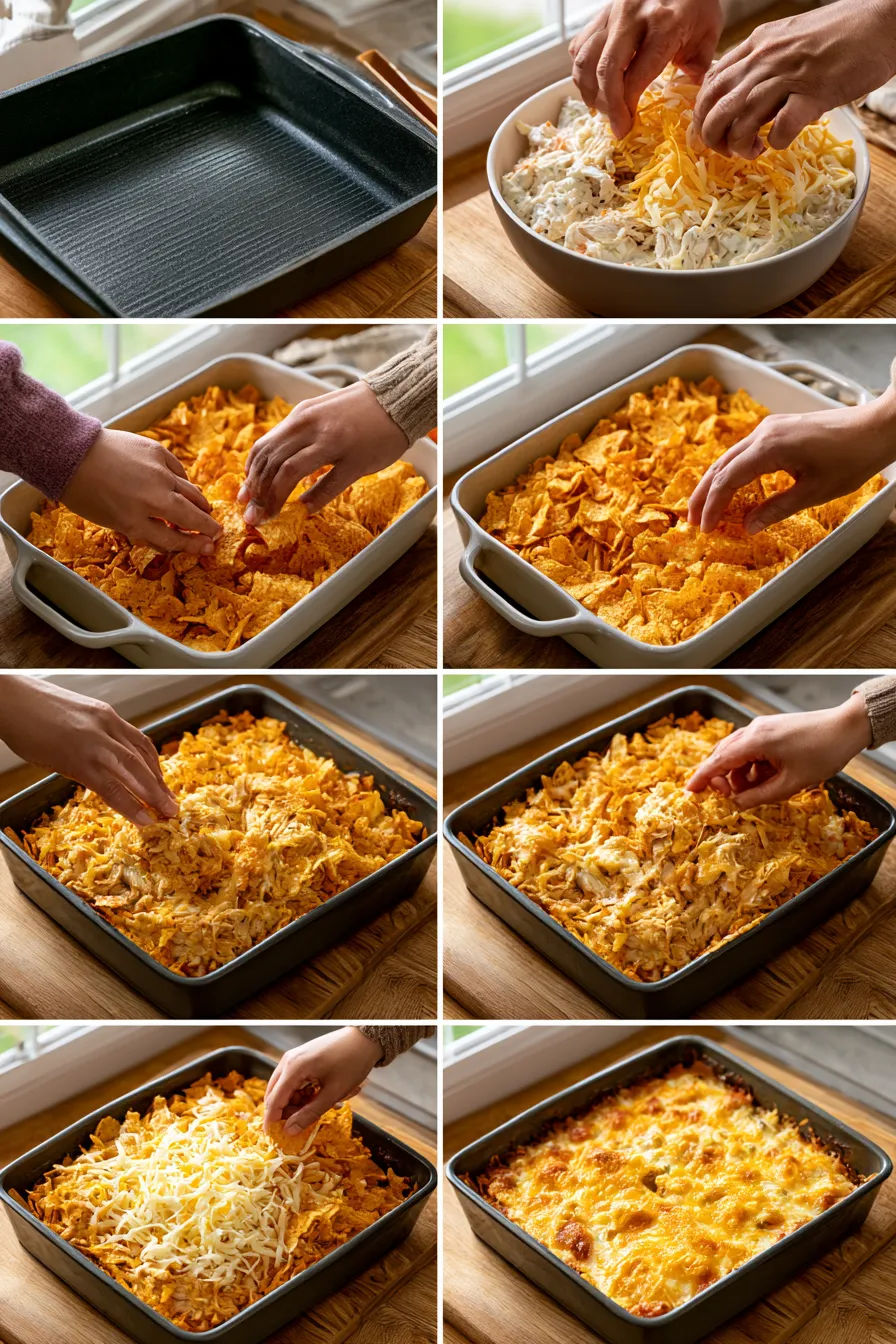 Delicious Doritos Chicken Casserole