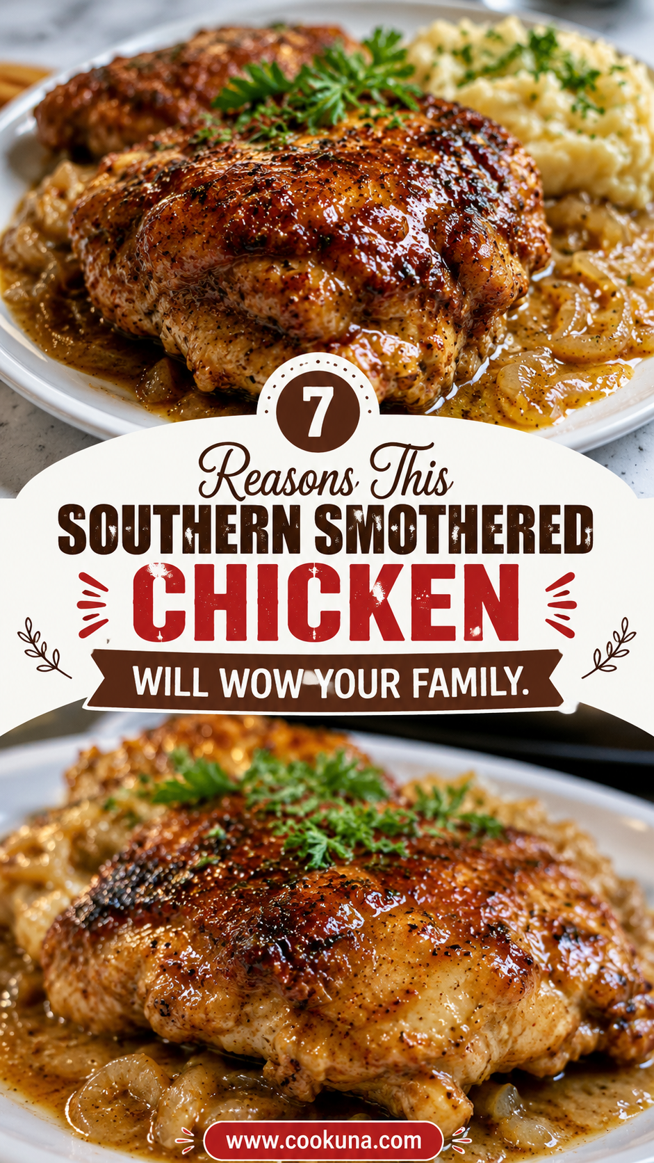 Delicious Southern Smothered Chicken