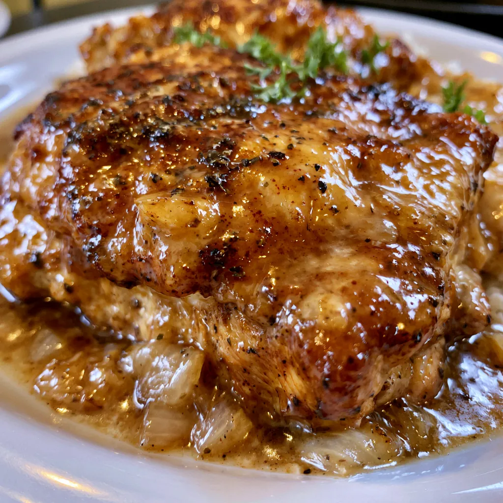 Delicious Southern Smothered Chicken