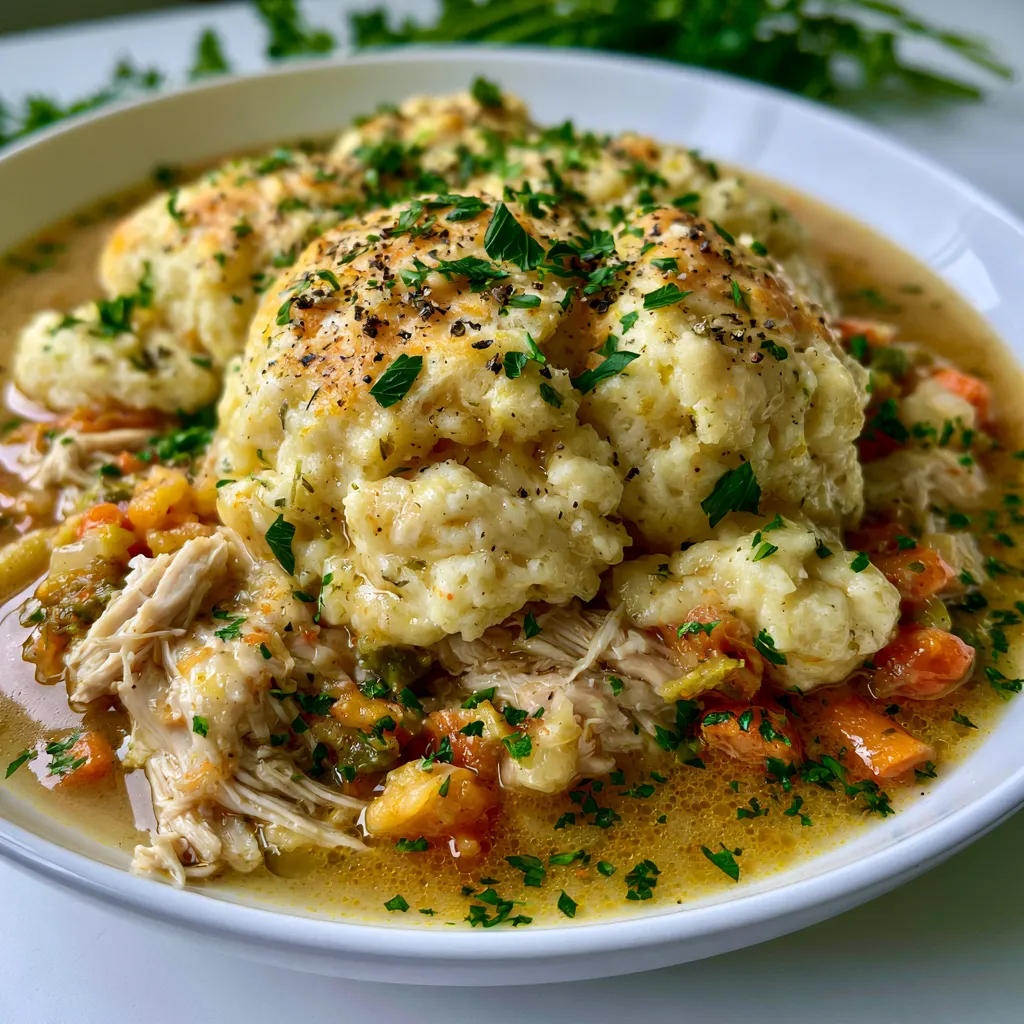 Easy Chicken and Dumplings
