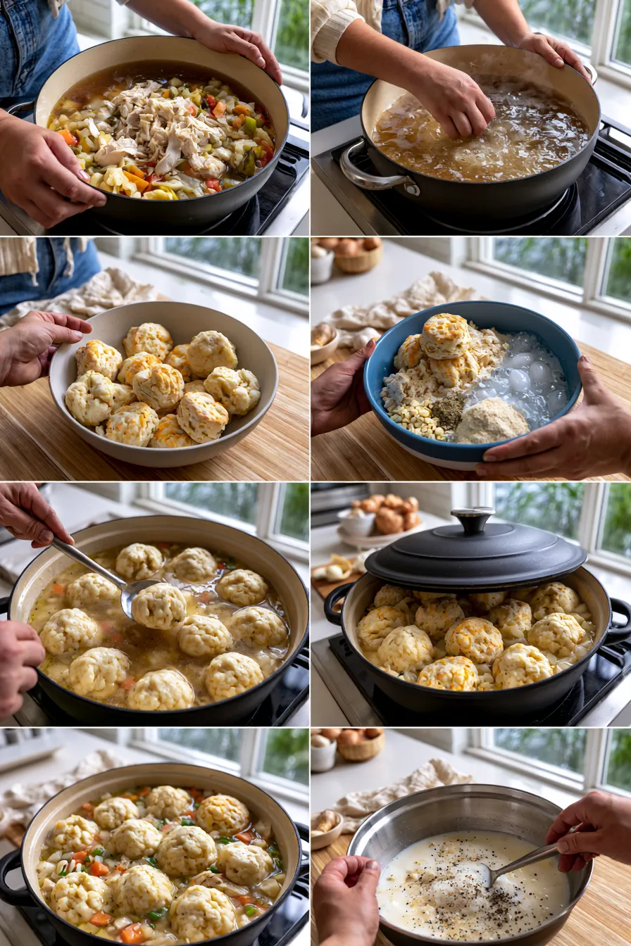 Easy Chicken and Dumplings