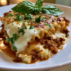 Easy Creamy Lasagna Soup