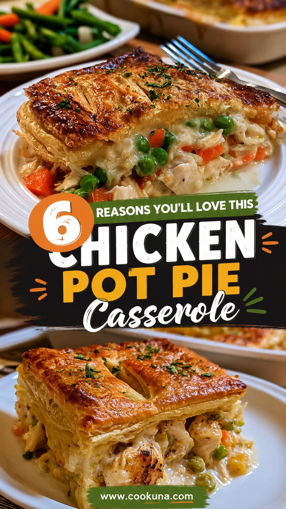 Easy Homemade Chicken Pot Pie Casserole