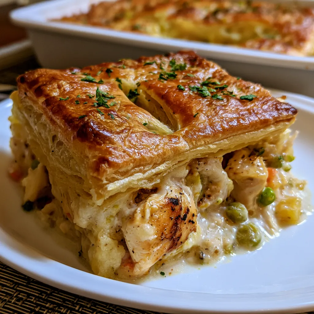 Easy Homemade Chicken Pot Pie Casserole
