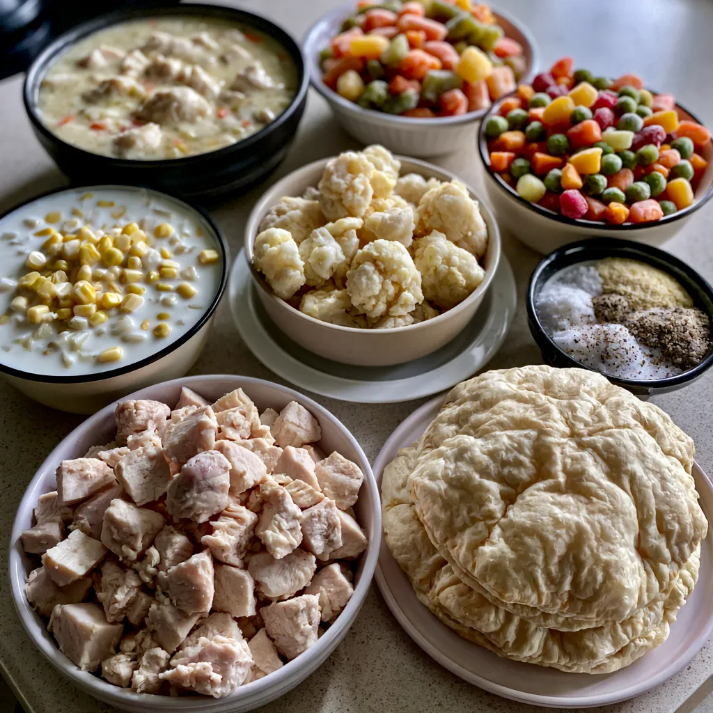 Easy Homemade Chicken Pot Pie Casserole