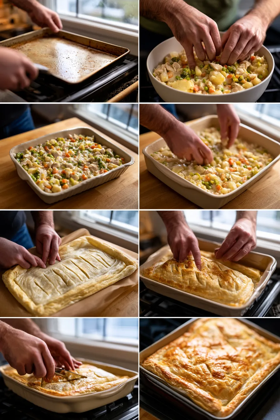 Easy Homemade Chicken Pot Pie Casserole