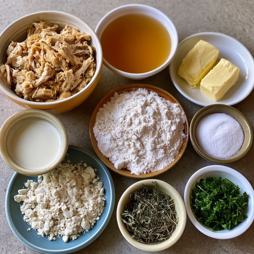 Easy Homemade Chicken and Dumplings
