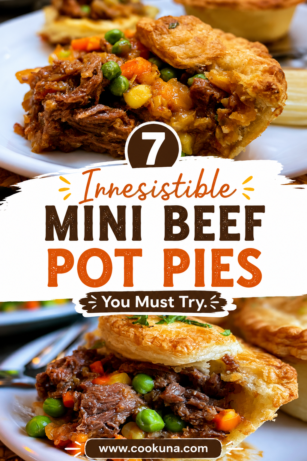 Easy Mini Beef Pot Pies