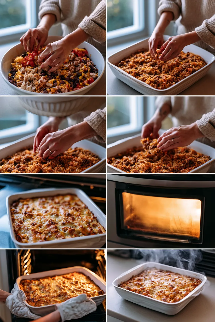 Easy Southwest Chicken Casserole