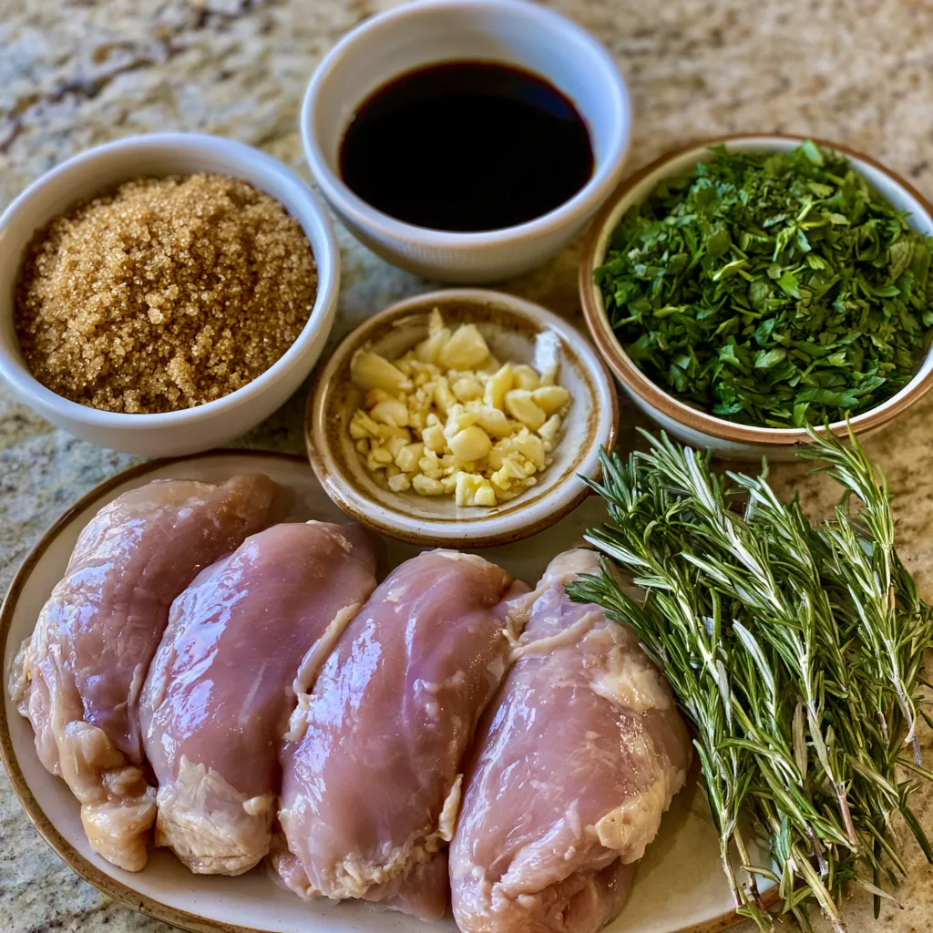 Garlic Brown Sugar Chicken