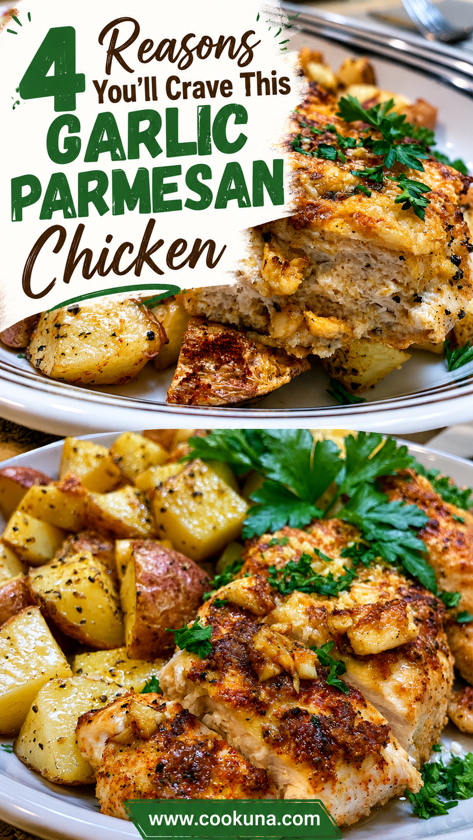 Garlic Parmesan Chicken and Potatoes