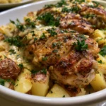Garlic Parmesan Chicken and Potatoes