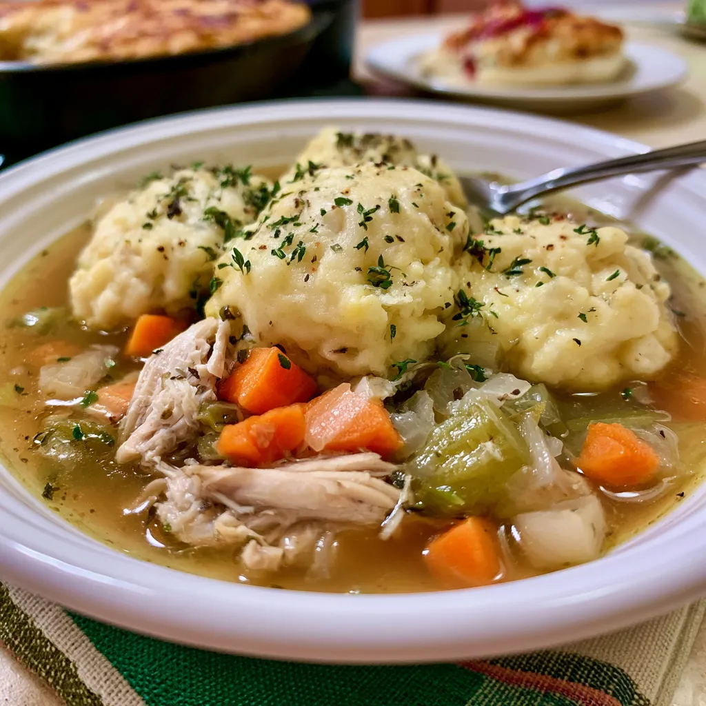 Gluten-Free Chicken and Dumplings Recipe