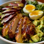 Grilled Chicken Cobb Salad with Honey Dijon Dressing
