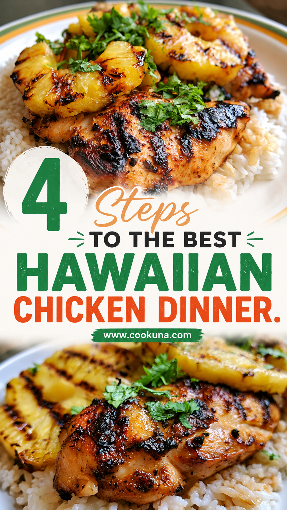 Hawaiian Chicken with Coconut Rice