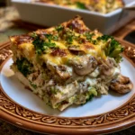Healthier Broccoli Chicken Casserole