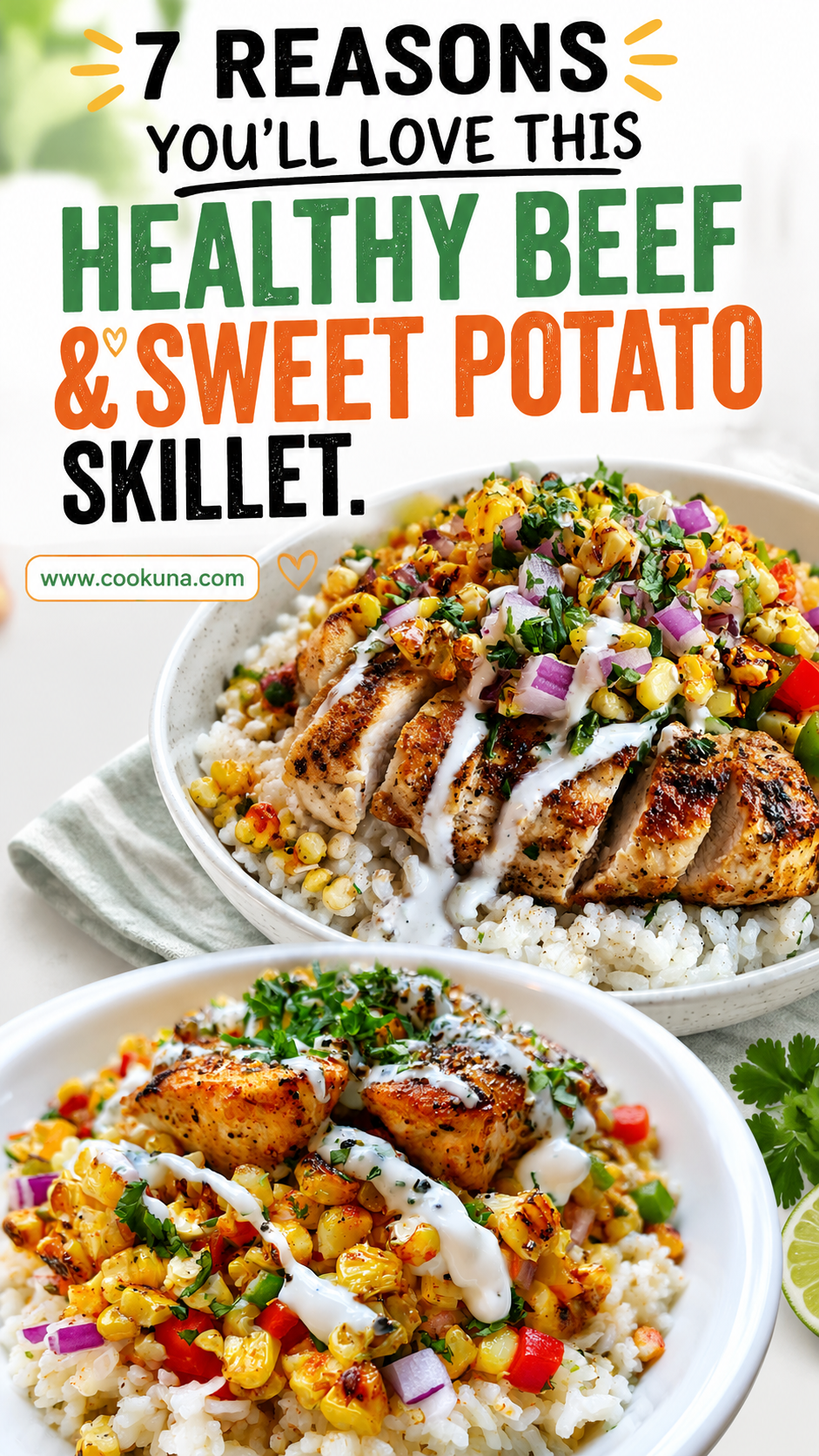 Healthy Beef and Sweet Potato Skillet