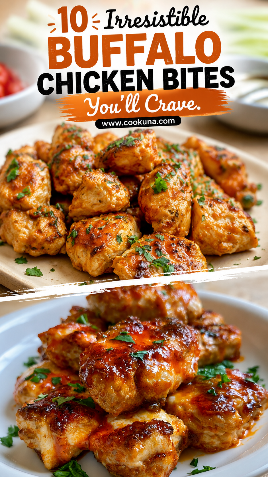 Healthy Low Carb Buffalo Chicken Bites