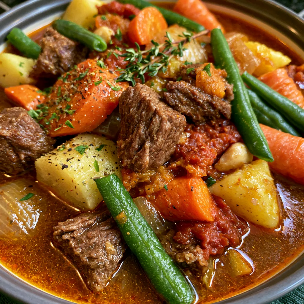 Hearty Beef Stew for Fall