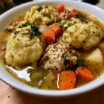 Hearty Irish Chicken and Dumplings